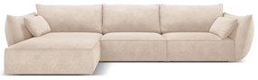 Divano angolare beige (angolo sinistro) Vanda - Mazzini Sofas