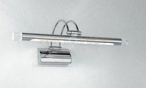 Applique a parete led sigma cromo 4w 550lm 3500k 40,3x21,5x12cm per...