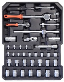 Valigetta in alluminio con attrezzi 186 pz