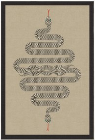 Tappeto a pelo corto lavabile Venom by Jonathan Adler