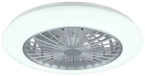 Plafoniera LED bianca Stralsund – Trio