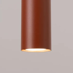 Sollux SL.1490 - Lampadario a sospensione con filo LAGOS 2xGU10/10W/230V rosso