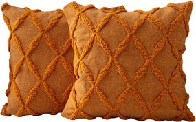 Federe decorative in set 2 pz 43x43 cm Tuffet – Mioli Decor