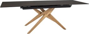 Tavolo allungabile Loreto Ceramic Oxide in marrone - L180-230 cm