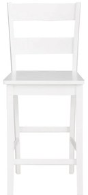 Sgabello da bar in legno di pino bianco (altezza seduta 60 cm) Torpedo - Støraa