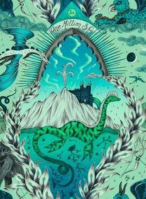 Clarke & Clarke Carta da parati Highlandia - Sage