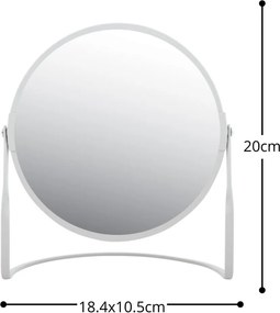 Specchio per make-up con ingrandimento (con ingrandimento 5x) ø 18 cm Akira – Spirella