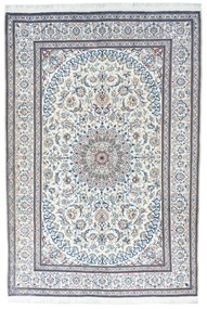 Nain Tappeto 300x200 Beige (Iran) Annodato A Mano