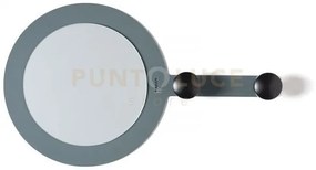 Specchio moderno da parete riflesso appeso petrolio in ferro, vetro...