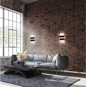 Applique LED in bianco e nero April - Candellux Lighting