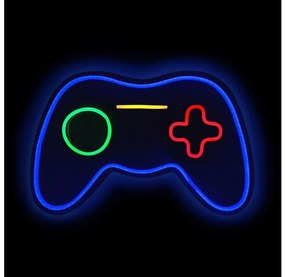 2Kids Toys - Decorazione da parete neon LED/5W/USB a forma di gamepad