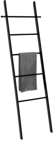 Scala per asciugamani in bambù nero Suri - Wenko