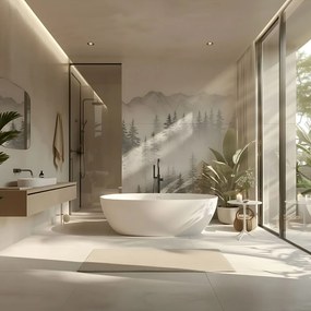 Vasca da bagno freestanding in acrilico ROMA 170