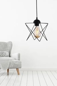 Lampadario su corda  1xE27/60W/230V