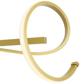 Lampada a sospensione di design oro rettangolare dimmerabile a 3 livelli - Krisscross