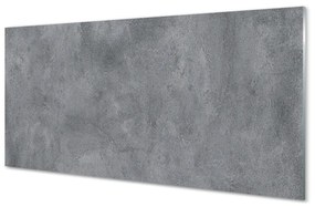 Quadro in vetro acrilico Muro di cemento in pietra 100x50 cm