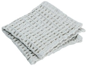 Set di 2 asciugamani in cotone azzurro Micro Chip, 30 x 30 cm - Blomus