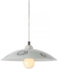 Redo 05-712 - Lampadario a sospensione con filo SPIRALE 1xE27/42W/230V