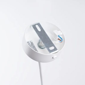 Sollux SL.1331 - Lampadario a sospensione con filo BRINA 1xG9/8W/230V bianco