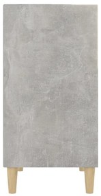 Credenza grigio cemento 57x35x70 cm in truciolato