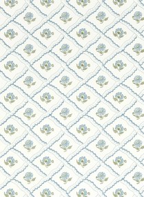 Sanderson Carta da parati Fairdown - Wedgwood/ Willow
