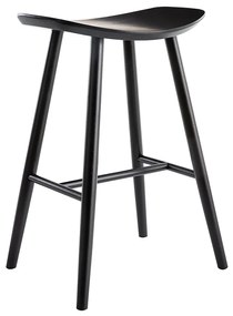 Sgabello da bar di design nero 65 cm DEMORY