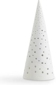 Portacandele natalizio bianco in bone china, altezza 25,5 cm Nobili - Kähler Design