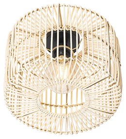Plafoniera orientale in rattan - Maud