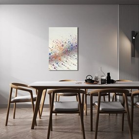 Quadro su tela – Danza astratta di sfere arcobaleno