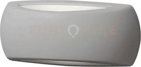 Alassio applique 1 luce attacco e27 biemissione grigio ip66 confezi...