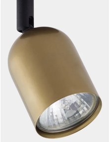 Faretto TOP 1xGU10/10W/230V oro/nero