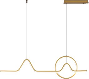 Lampada LED LHJ022-CP 120 cm GOLD