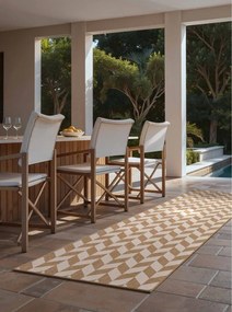 Passatoia da interno ed esterno color crema/di colore naturale 80x200 cm Haringey Terrick – Ted Baker