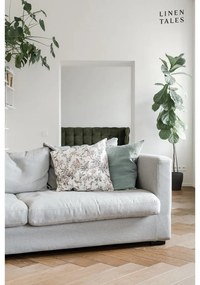 Federa di lino verde, 45 x 45 cm Milieu - Linen Tales