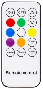 Faro proiettore LED RGB 100W IP65 con Telecomando - Bianco Colore RGB