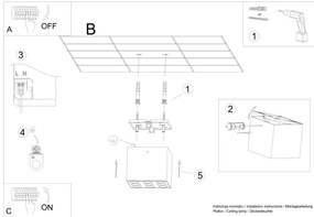 Sollux SL.1211 - Faretto LED OZZY LED/16W/230V nero