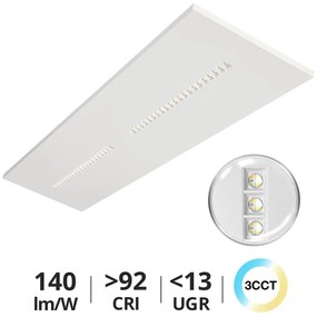 Pannello LED 120x30 28W 36W 42W CCT CRI92 con driver Philips Colore Bianco Variabile CCT