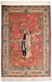 Ghom Tappeto orientale 180 x 130 Beige (Pakistan) Annodato A Mano