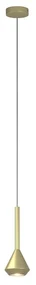Sopsensione Moderna Aygo Metallo Ottone 1 Luce Gu10