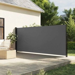 Tenda Da Sole Laterale Retrattile Antracite 160x500 Cm /