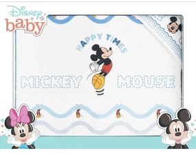 Lenzuola lettino neonato Topolino happy times Disney