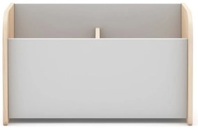 Libreria per bambini bianca 70x42 cm Esteban - Marckeric