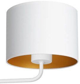 Lampada da parete ARDEN 1xE27/60W/230V bianco/oro