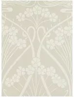 Liberty Carta da parati Ianthe Mono - Pewter White
