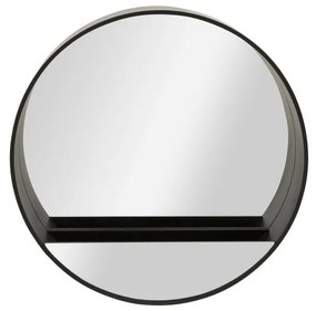 Specchio MIRROR TABLETO tondo in pvc nero Ø 55 cm INSPIRE