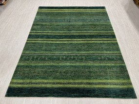 Loribaft Tappeto 250 x 330 Verde (Iran) Annodato A Mano