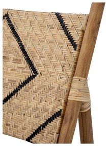 Poltrona con intreccio in colore naturale Lennox - Bloomingville