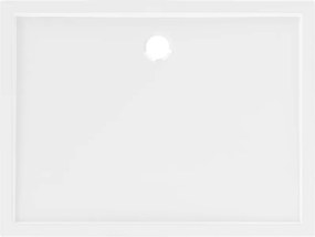 Mexen Flow piatto doccia rettangolare slim 100 x 80 cm, bianco lucido - 46R108010