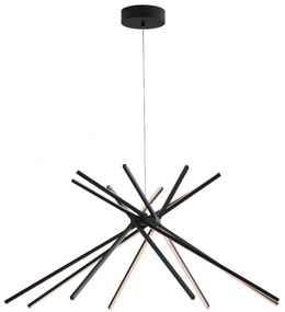 Lampadario Sospensione LED SHANGHAI S8 NERO 50W