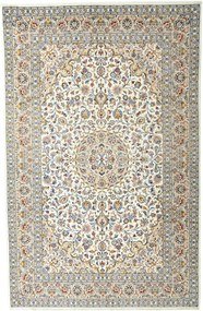 Kashan Tappeto 340 x 220 Beige (Iran) Annodato A Mano